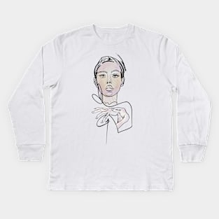 Self Portrait Kids Long Sleeve T-Shirt